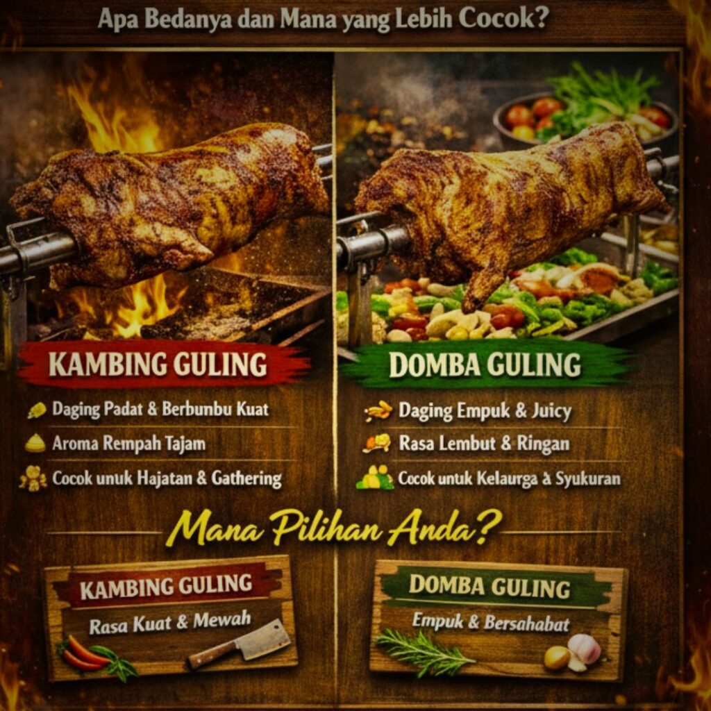 domba - Kambing kambing guling