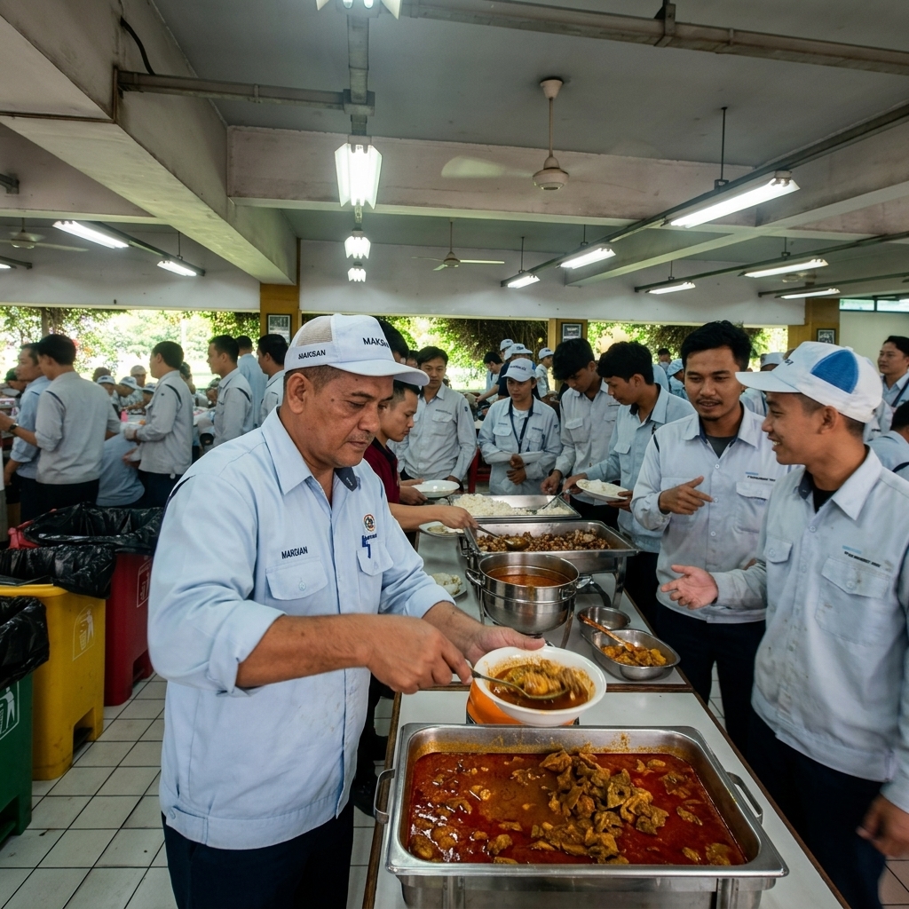 halal bihalal di paramount pt cikarang