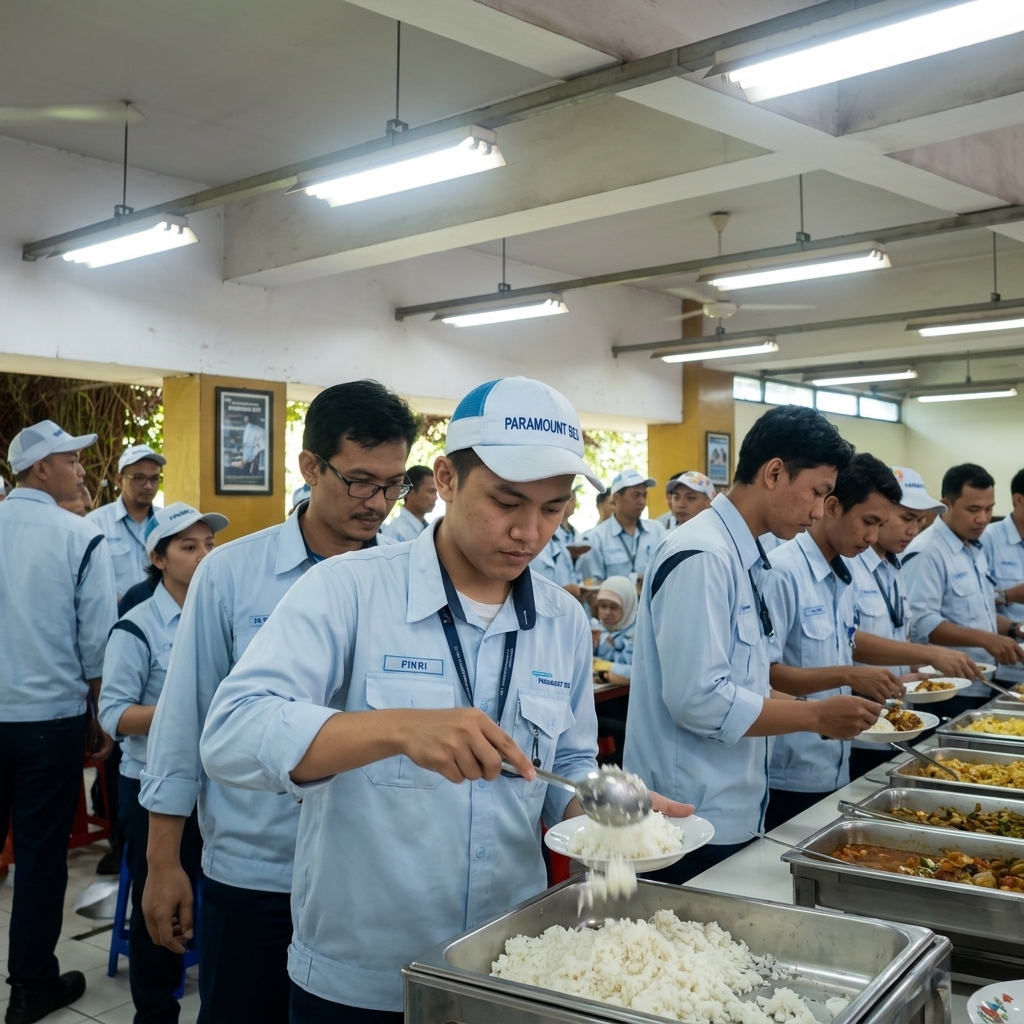 halal bihalal di paramount pt cikarang