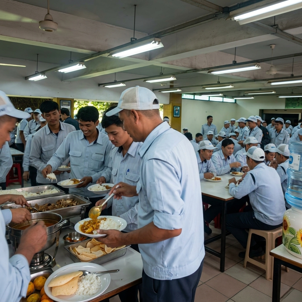 halal bihalal di paramount pt cikarang